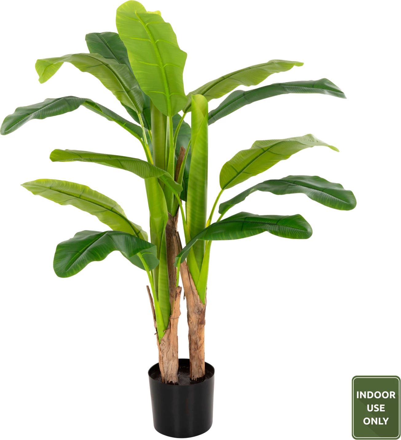 Dekorativna sintetična rastlina FH7968 bananovec v loncu 123H cm