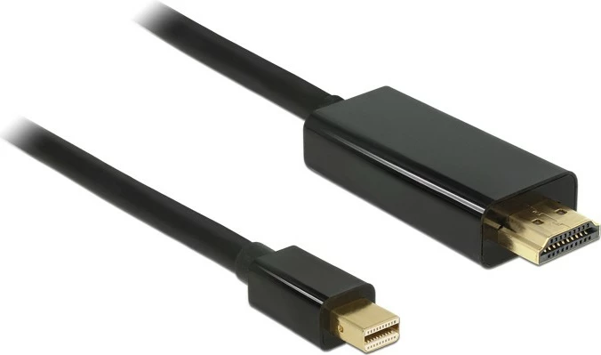 Kabel Mini DisplayPort v HDMI DeLOCK 83699, 2 m, črn