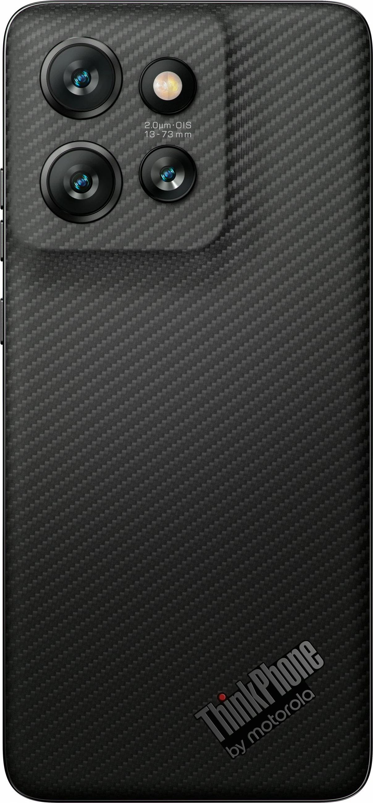 Napreden pametni telefon ThinkPhone 25, 128 GB, 8 GB RAM, carbon black