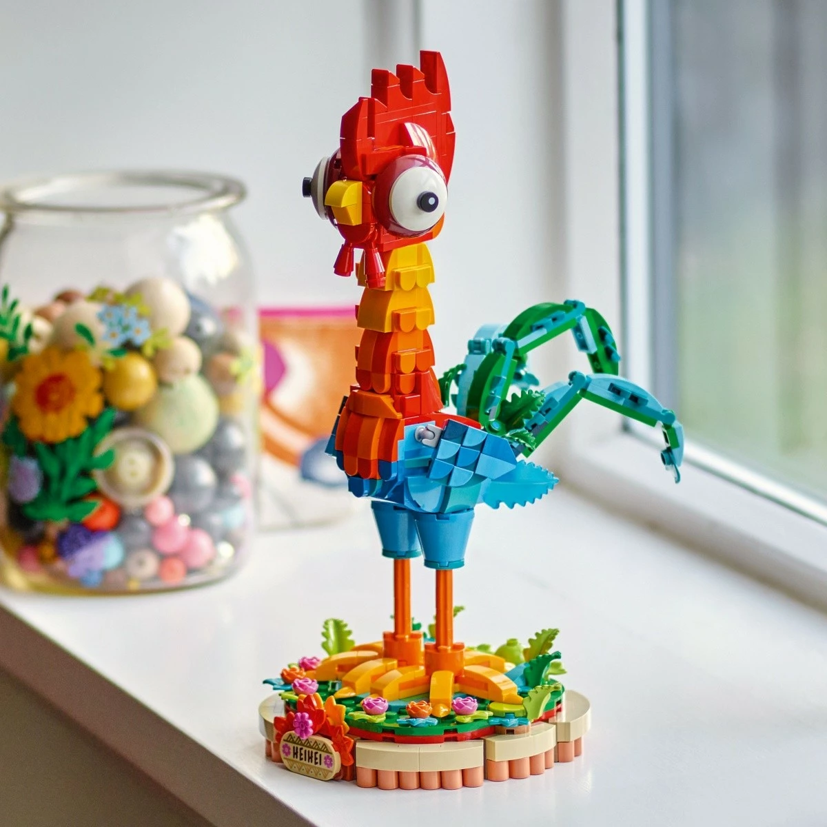 Gradbeni set Heihei, 566 kosov, večbarven, LEGO Disney 43272