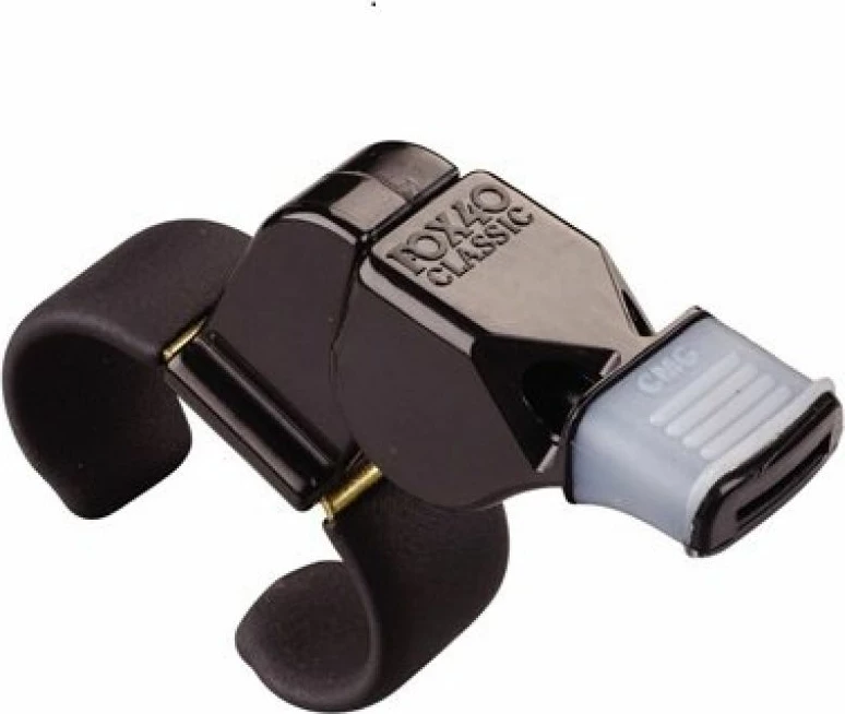 Bilbil za sodnike FOX 40 CMG Classic, črn