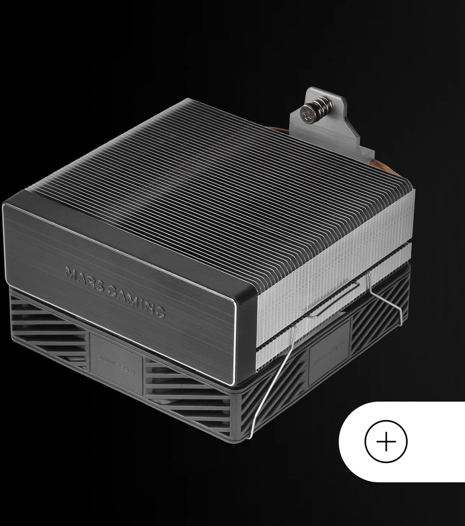 Procesorski hladilnik TACENS MARS MCPU-X4, 12 cm, 230W, črn