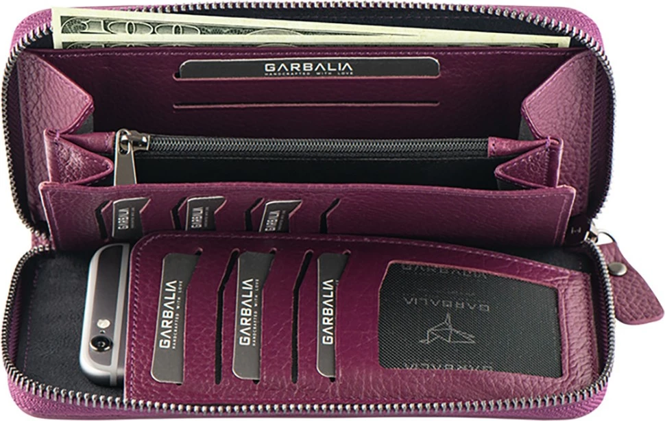 Portfelj za ženske, damson, Zoozie Bags Arthur