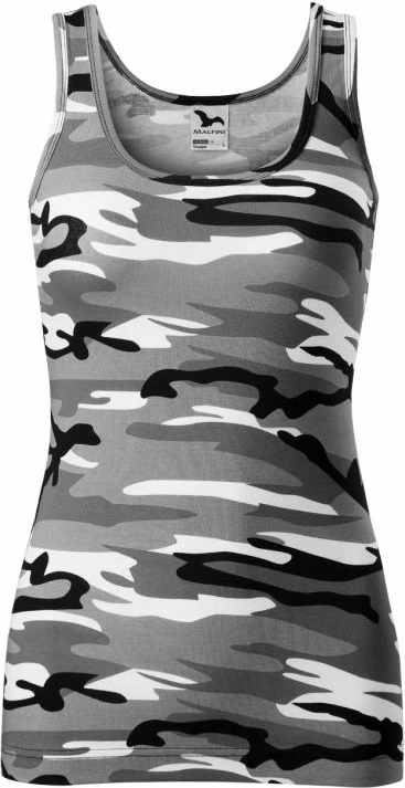 Majica za ženske, kamuflažni vzorec Malfini Triumph Camo W MLI-C3632