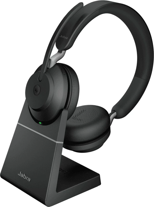 Slušalke z bazo za polnjenje Jabra EV265S1, MPN 26599-999-989, črne