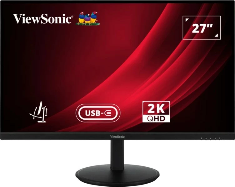 27" QHD monitor ViewSonic VG2709-2K-MHDU-2, LED, črn