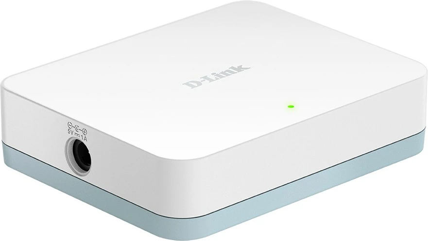 Nemanagean stikalo D-Link DGS-1005D/E, Gigabit Ethernet, črno
