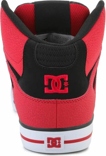 Visoke čevlje za moške DC, črno-rdeče