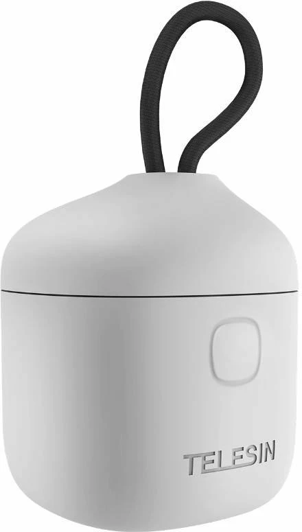 Vodoodporen polnilec za 3 baterije Telesin GP-BTR-904-GY za GoPro Hero 12/11/10/9, siv