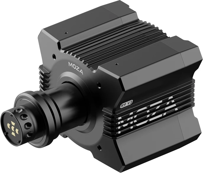 Osnova volana Moza Racing R9 V3 RS080, 9 Nm, črna