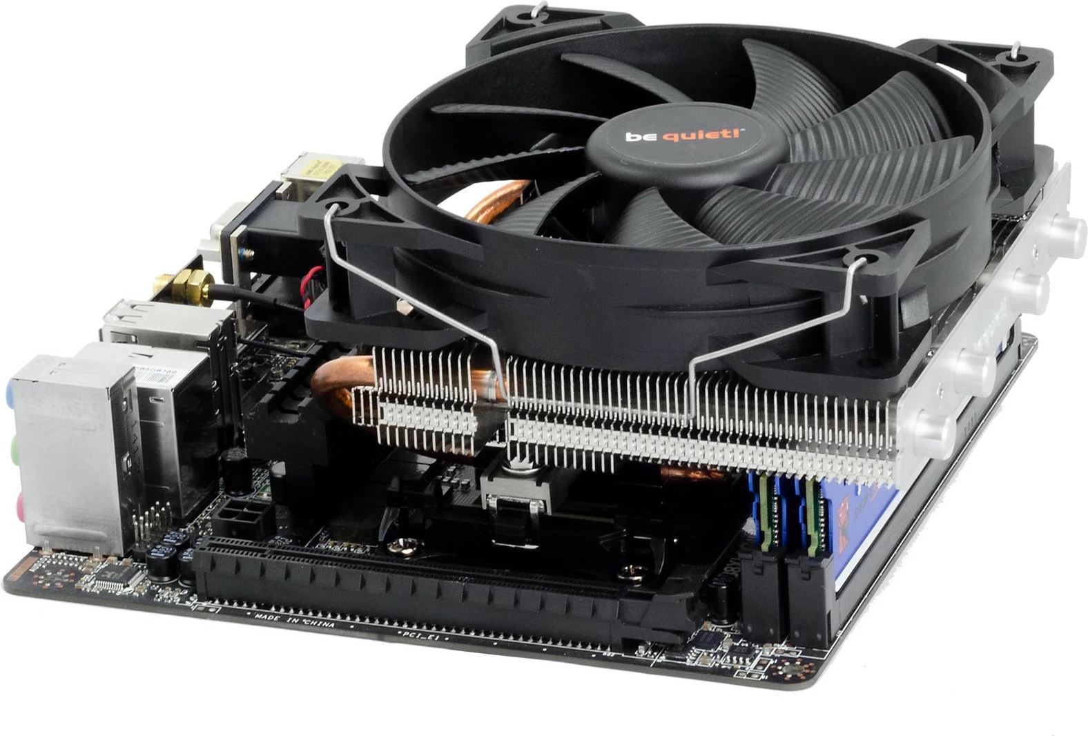 Procesorski hladilnik be quiet! Shadow Rock LP, 1700, FMx, AM3/4/5, 115x, 1200, 2011, TDP 130W, črna, baker, srebrna