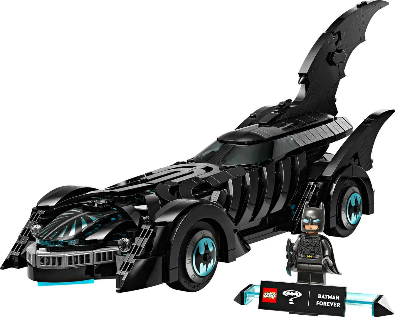 Set Batmobil iz filma LEGO Batman 76304, z minifiguro, črn