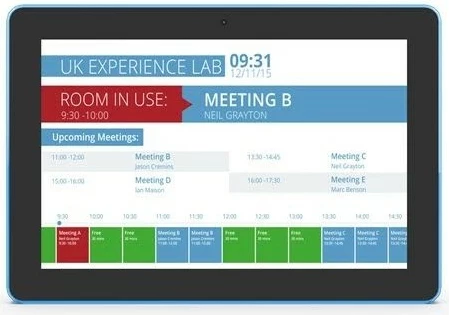 Tablica 10" za upravljanje sestankov, 8GB/32GB, Android 11, WiFi, NFC, črna ALLNET MeetOne-101-C0