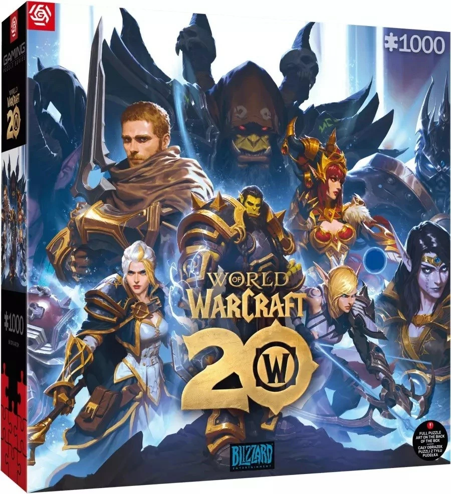 Sestavljanka 20. obletnica World of Warcraft, 1000 kosov, Cenega Publishing