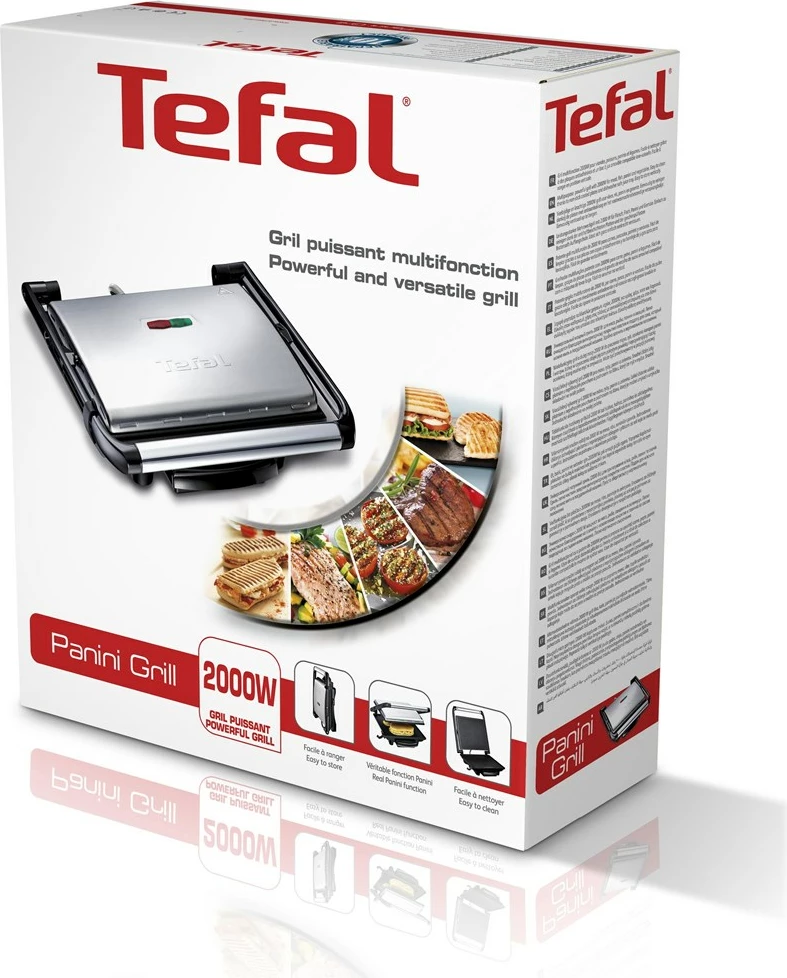 Kontaktni žar Tefal GC241D, črn