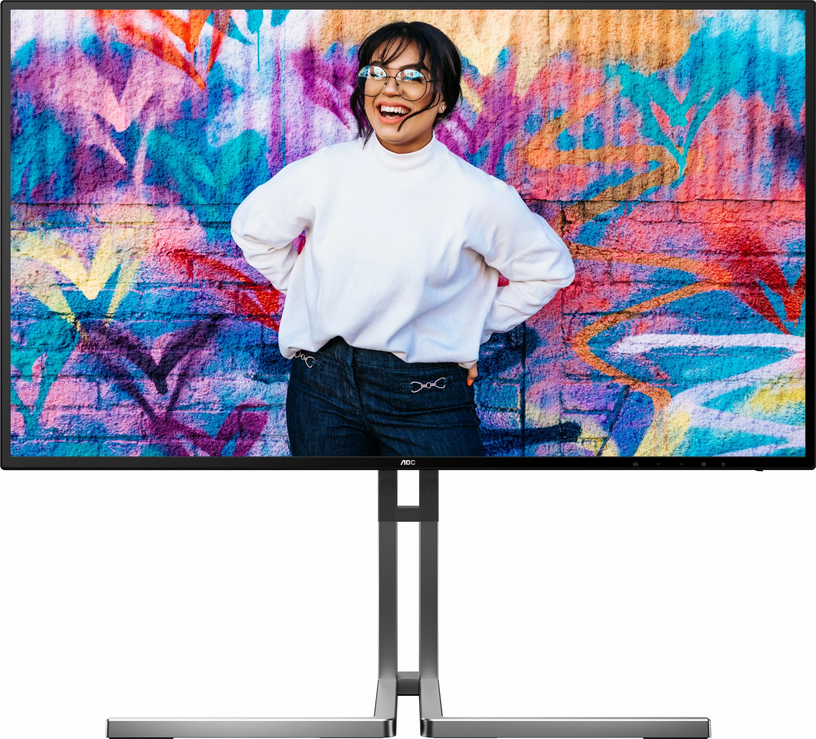 27-palčni 4K Ultra HD monitor AOC U27U3CV, črn