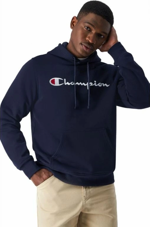 Duks s kapuco Champion, moški, modra