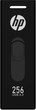 USB ključek 256GB, USB 3.2, črn PNY HP