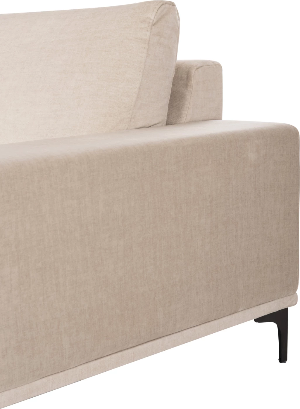 Kotna sedežna garnitura (desna) NOA FH3278.01R iz ecru tkanine 288x90-157x67-80H cm.