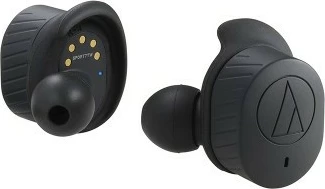 Breznostične športne slušalke Audio-Technica ATH-SPORT7TW, brezžične, 20 - 25000 Hz, črne