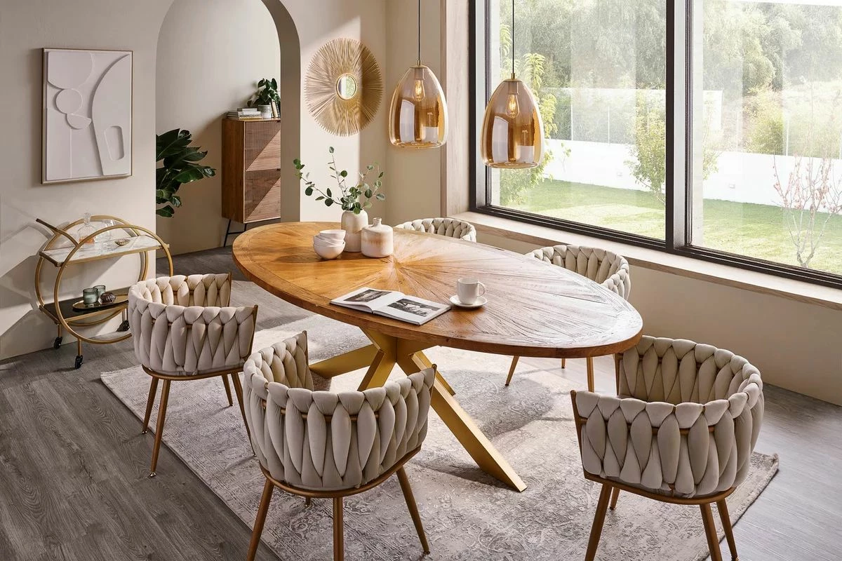 Kovinske noge za mizo, zlata, Skye Decor, Ahtapot