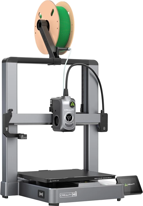 Napreden 3D tiskalnik Creality Hi, FDM, 500 mm/s, siv