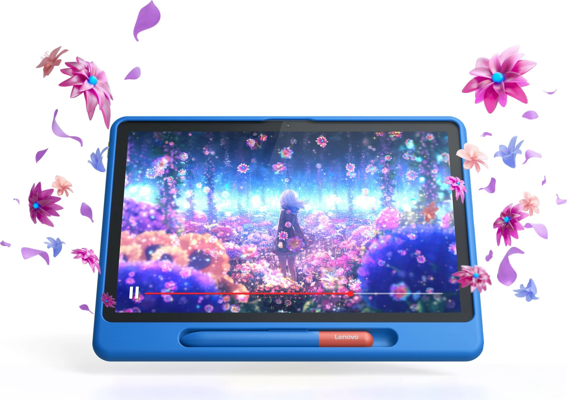 Tablični računalnik 64GB z ovitkom in pisalom Lenovo Tab 2025, črn