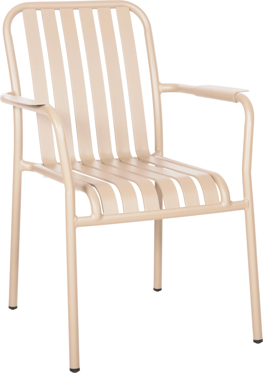 Aluminijasti naslanjač RACHEL FH6088.04 barve šampanjca 63x58x85H cm