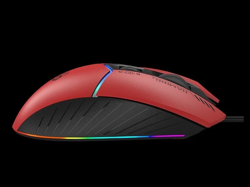 Gaming miška z RGB osvetlitvijo A4tech Bloody W95Max, USB, črno-rdeča