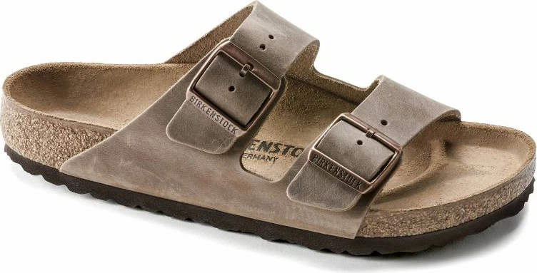 Flip-flop za moške Arizona, Birkenstock, rjava