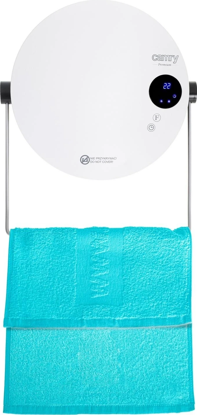 Stenski grelnik Camry CR 7747, 2000 W, bel
