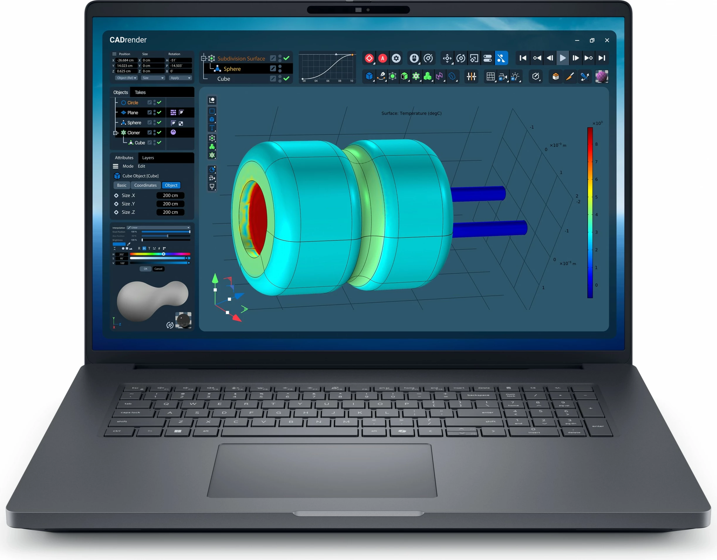 Prenosnik 18 QHD+ Dell Pro Max Plus 18 MB18250, U9-285HX, 64GB, 1TB SSD, RTX 3000, siv