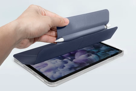 Ovitek z držalom za Apple Pencil za iPad 10,9" (10. gen.) LAUT Huex Folio, temno modra