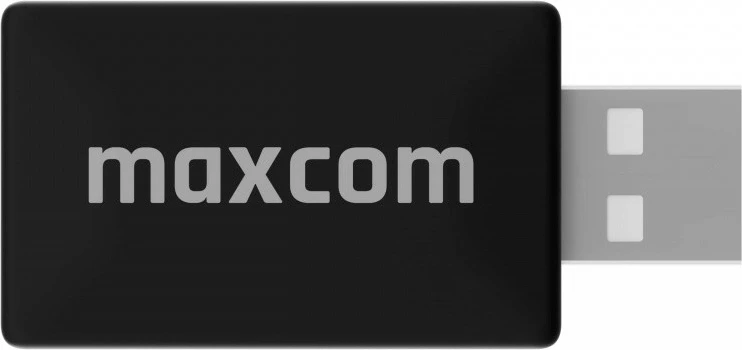 Brezžični avto adapter Maxcom MC02 Wave, črn