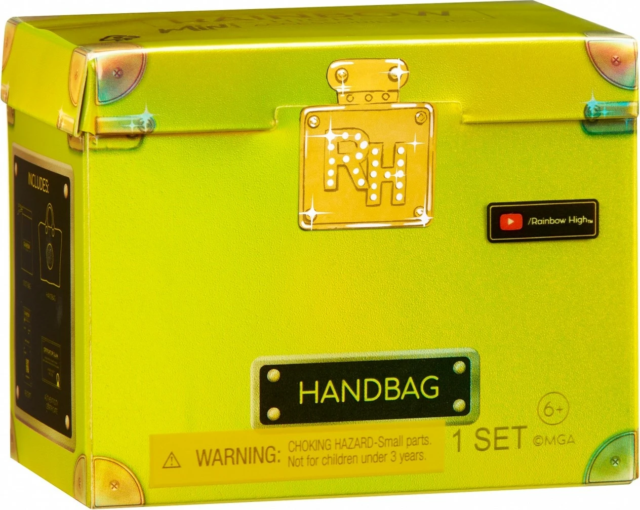 Set torbic za punčke, Rainbow High Accessories Studio Series 1, mešanica