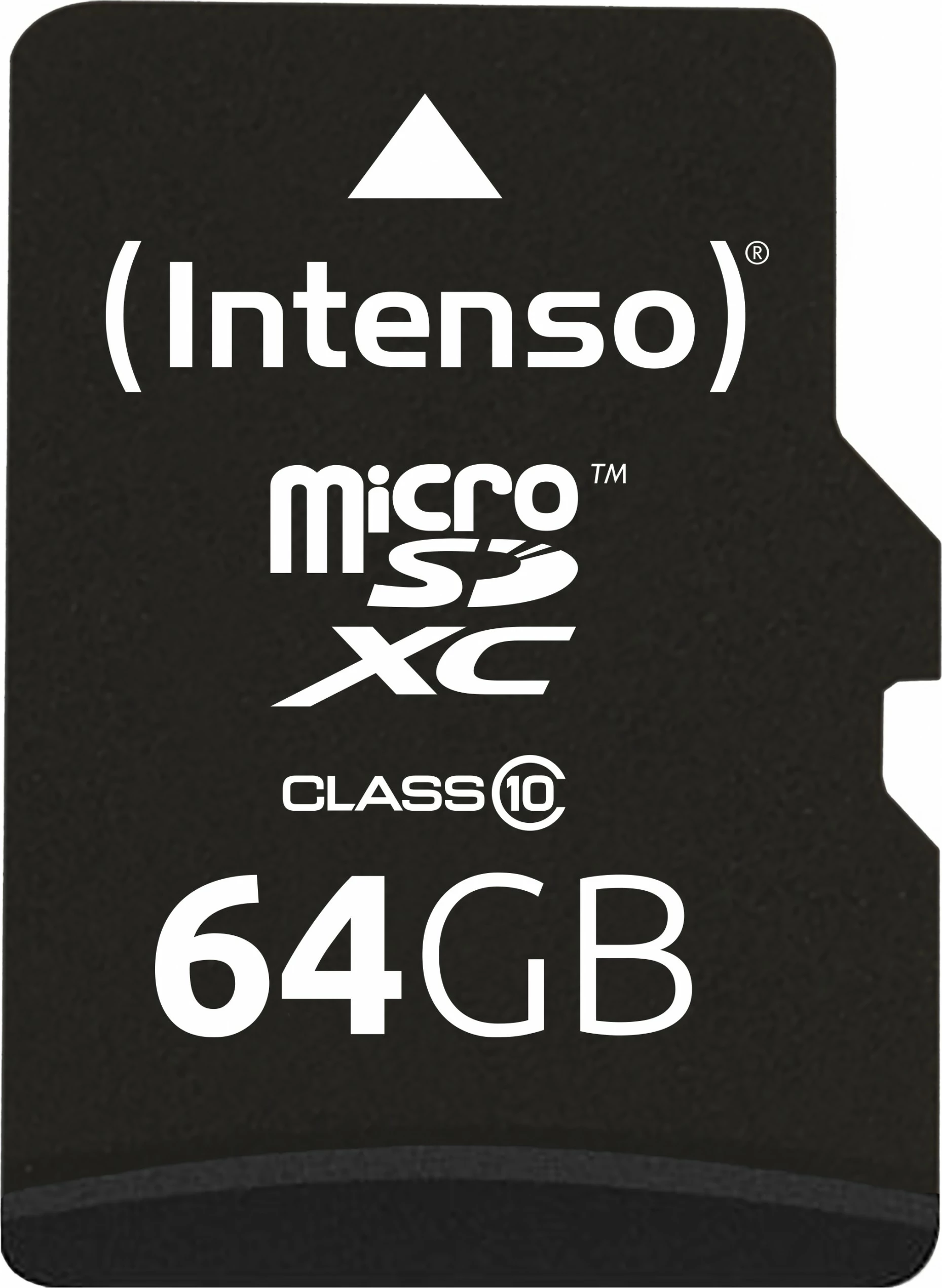 MicroSDXC kartica Intenso 64 GB, Class 10, črna