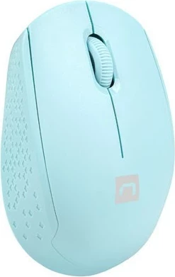 Brezžični miš NATEC STORK, Bluetooth in USB Type-A, 1600 DPI, moder