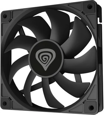 Ventilator za računalniško ohišje Natec Genesis Oxal 120, 120 mm, 3-pin, črn