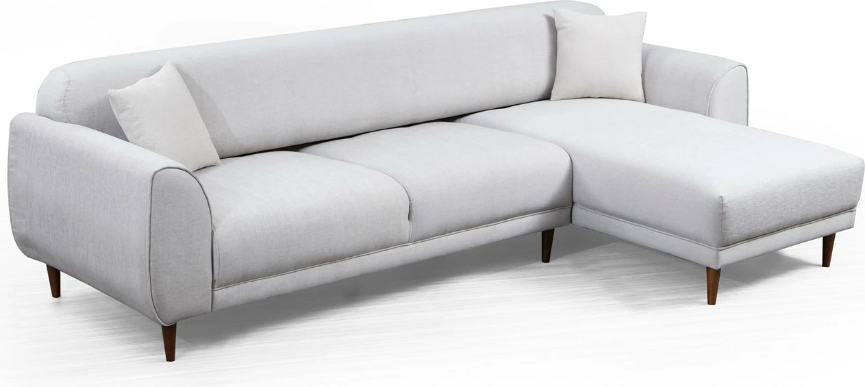 Kotna sedežna garnitura z ležiščem Atelier del Sofa, desna, bež