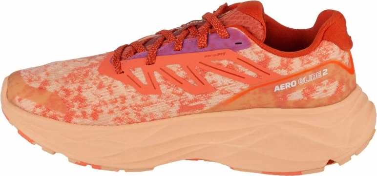 Tekstilno-sintetične tekaške superge Salomon Aero Glide 2, rožnate