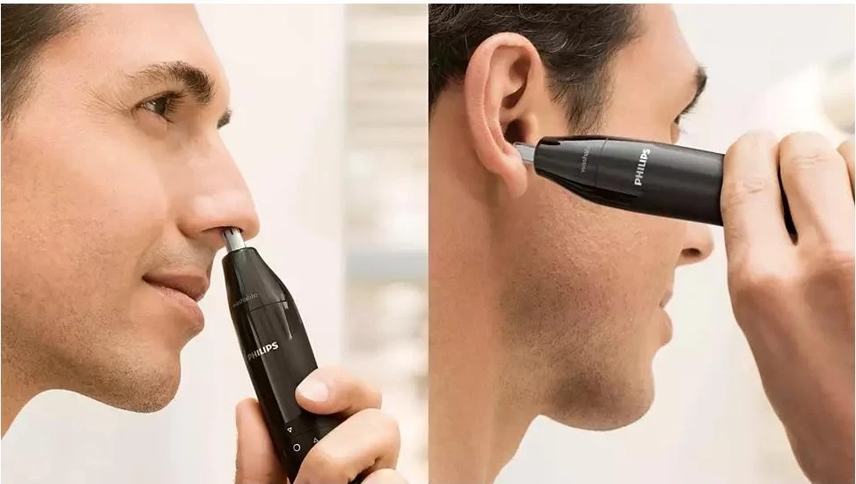 Trimer za nos in ušesa Philips NT1620/15, črn