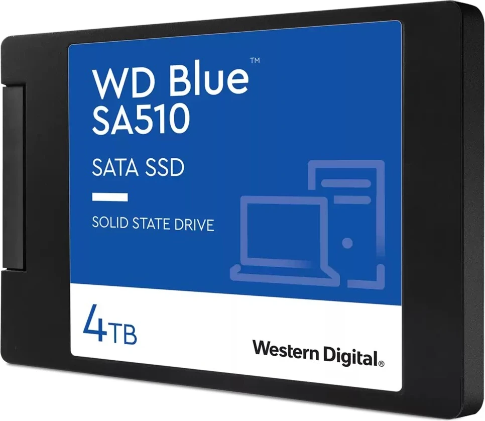 SSD 4 TB, Serial ATA, 2,5-palčni WD Blue SA510