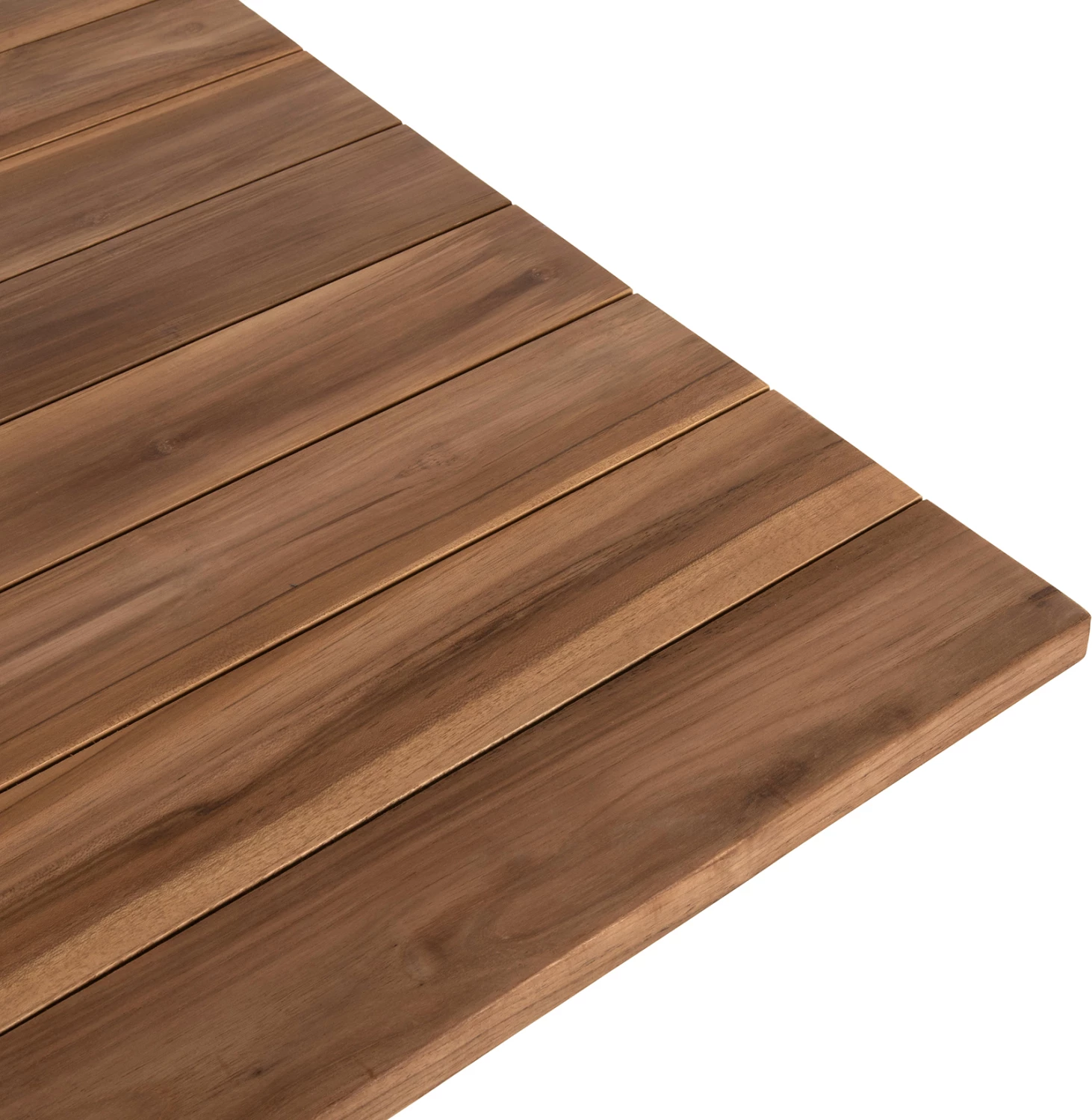 Zunanji jedilni mizi LEO FH9622 kvadratni tikov les 80x80x75Hcm