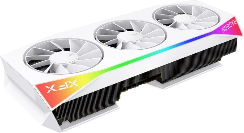 Grafična kartica XFX Mercury RX 9070XT OC White G RGB, 16 GB, bela