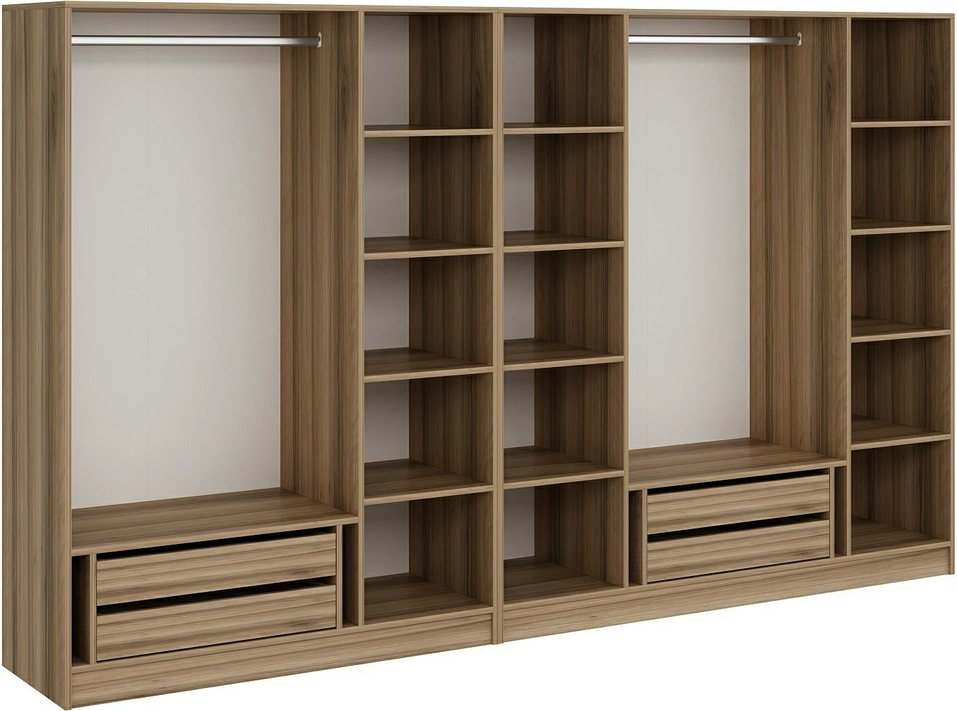 Omara za oblačila Skye Decor Dore, barva lesa, 7543