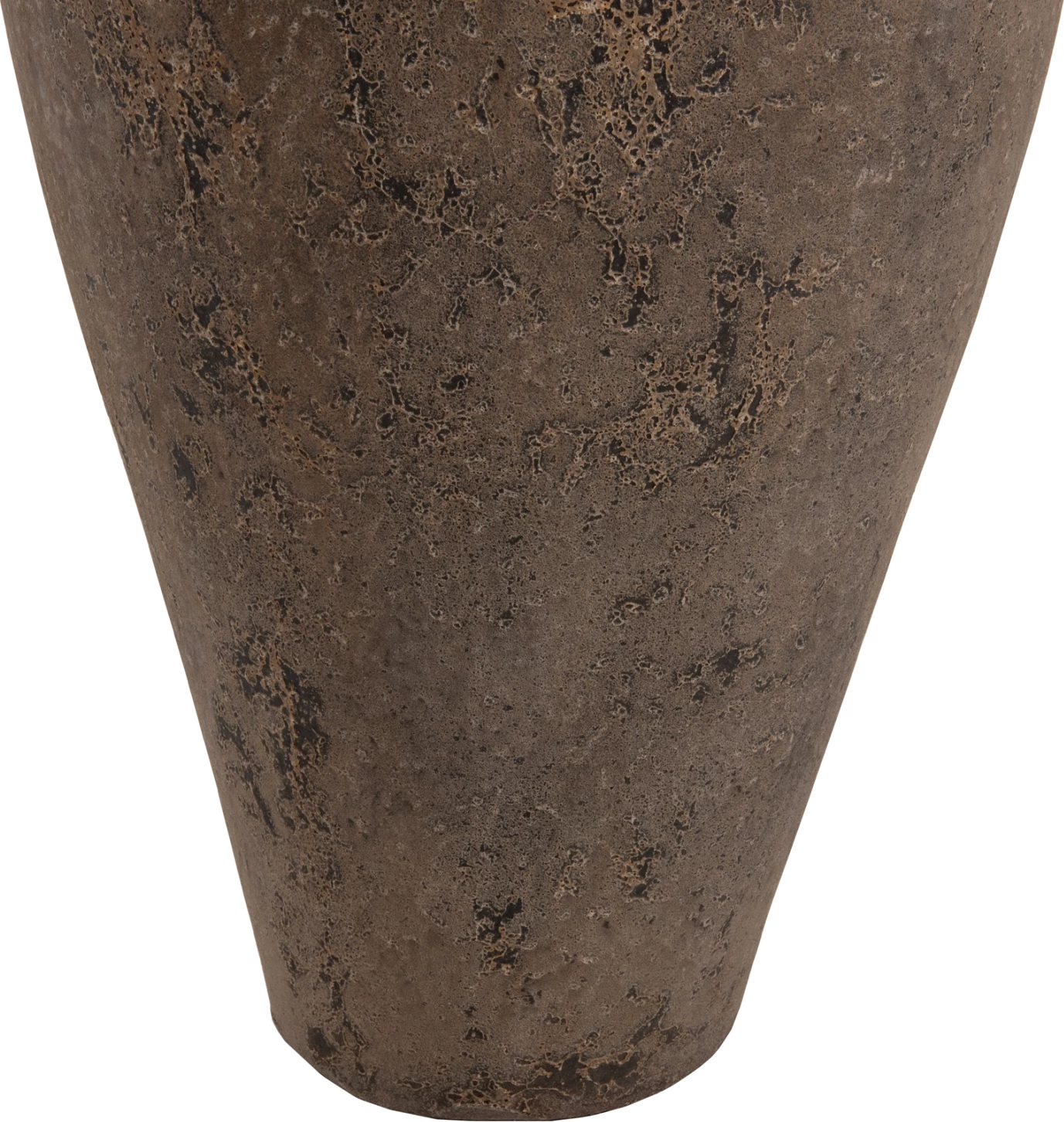 Dekorativna talna vaza FH7912 iz terakote v sivi barvi Φ73x130Hcm