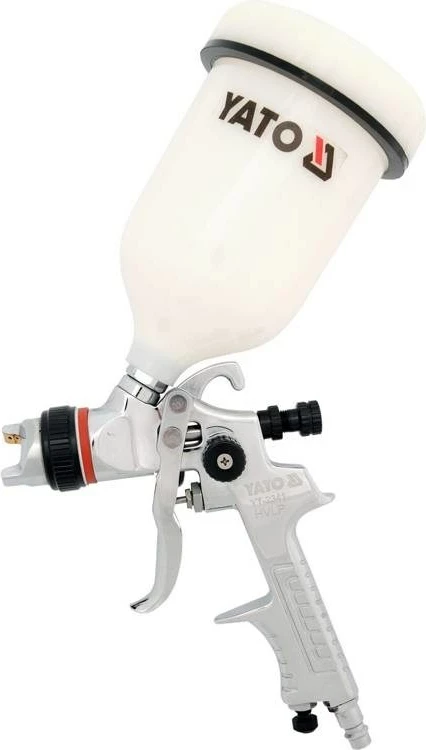 Pnevmatski razpršilnik barve YATO YT-2341, 0,6 L, bel