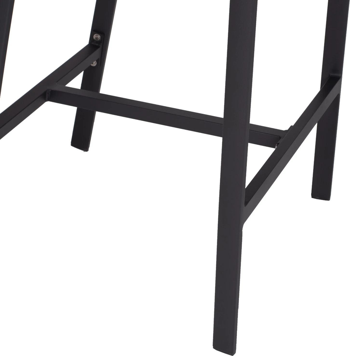 Barski stol iz aluminija v antracitni barvi z nasloni za roke - PE ratan olivno zelene barve - tekstil 56x58x105H cm. FH5892.04