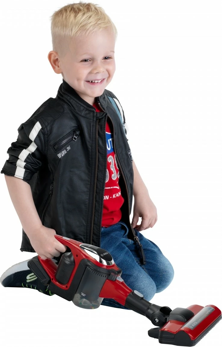 Igrača sesalnik Bosch Unlimited, za otroke, rdeče/črno/srebrno