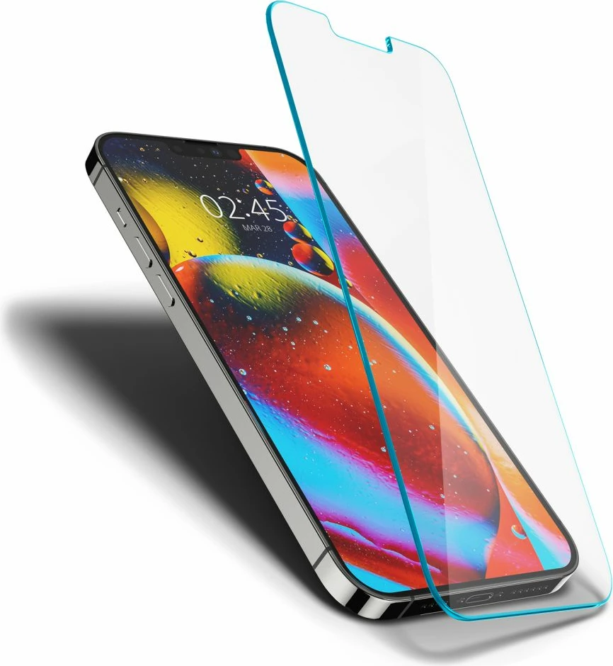 Zaščitno kaljeno steklo Glas.tR Slim Spigen za iPhone 13 Pro Max / 14 Plus